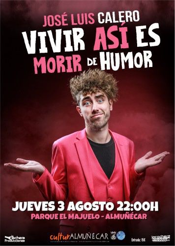 El Festival del Humor de Almuñécar comienza este jueves con la actuación de José Luis Calero